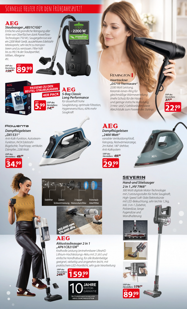 Angebote gültig vom 07.03.2026 bis zum 21.03.26 - nur solange der Vorrat reicht!