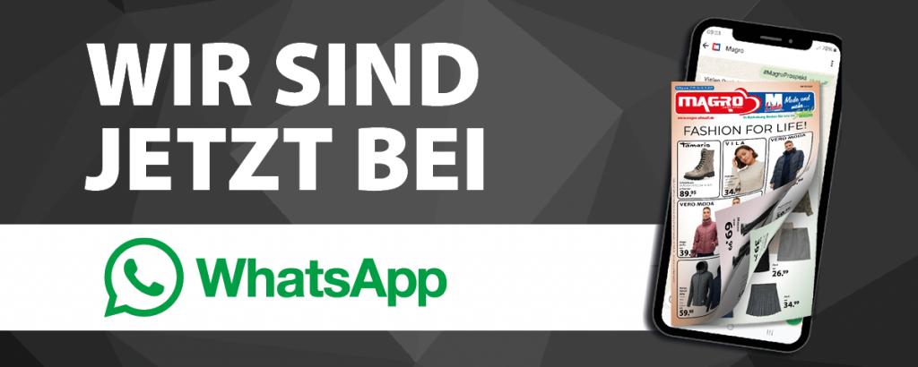 Unsere Angebote direkt aufs Handy – einfach über WhatsApp!